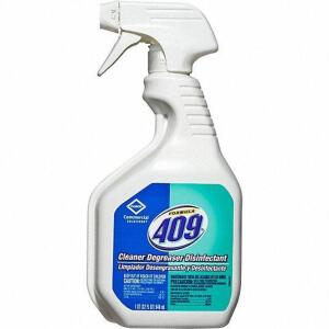 DESCRIPTION: (6) CLEANER DEGREASER BRAND/MODEL: FORMULA 409 #1CH09 RETAIL$: $75.00 TOTAL SIZE: 32 OZ QTY: 6