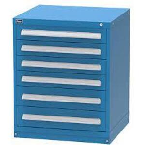 DESCRIPTION: (1) TOOL CABINET BRAND/MODEL: VIDMAR INFORMATION: GRAY RETAIL$: $1651.53 EA SIZE: 6 DRAWER QTY: 1