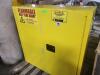 DESCRIPTION: (1) FLAMMABLE LIQUID STORAGE CABINET BRAND/MODEL: EAGLE #1975X INFORMATION: YELLOW RETAIL$: $1604.30 EA SIZE: 43 X 12 X 44 INCHES; 191 PO - 3