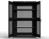 DESCRIPTION: (1) HEAVY DUTY VENTILATED STORAGE CABINET BRAND/MODEL: STRONG HOLD INFORMATION: BALCK RETAIL$: $1600.00 EA SIZE: 48"W 24"D 72"H247-3-02 Q