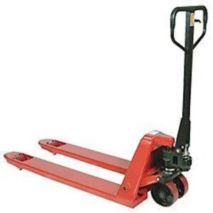 DESCRIPTION: (1) NARROW PALLET JACK BRAND/MODEL: VESTIL #PM5-2048 INFORMATION: RED RETAIL$: $615.55 EA SIZE: 20.5" W 48"L QTY: 1