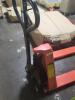 DESCRIPTION: (1) NARROW PALLET JACK BRAND/MODEL: VESTIL #PM5-2048 INFORMATION: RED RETAIL$: $615.55 EA SIZE: 20.5" W 48"L QTY: 1 - 3