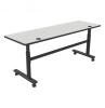 DESCRIPTION: (1) ADJUSTING HEIGHT FLIP TOP TABLE / TRAINING TABLE BRAND/MODEL: BALT INFORMATION: GRAY RETAIL$: $374.75 EA SIZE: 24" DEEP QTY: 1