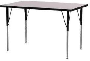 DESCRIPTION: (1) REVERSIBLE TOP TABLE BRAND/MODEL: FLASH FURNITURE #XU-A3072-REC-OAKGY-THER-GG INFORMATION: OAK / GRAY RETAIL$: $284.13 EA SIZE: 30"W