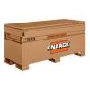 DESCRIPTION: (1) JOBSITE BOXBRAND/MODEL: KNAACK #13R527INFORMATION: BROWN, DENTED, SEE INSPECTIONRETAIL$: $1067.32 EASIZE: 60"W 24"D 28.25"HQTY: 1