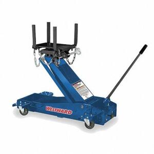 DESCRIPTION: (1) TRANSMISSION JACK BRAND/MODEL: WESTWARD #1VW35 INFORMATION: BLUE RETAIL$: $1970.72 EA SIZE: 3000 LB CAPACITY QTY: 1