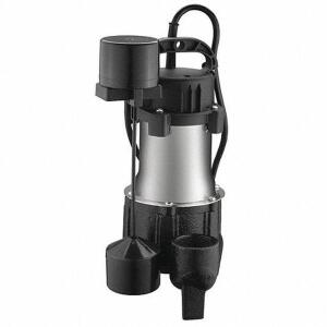 DESCRIPTION: (1) SUBMERSIBLE SUMP PUMP BRAND/MODEL: EZ-FLO #465F93 RETAIL$: $217.84 EA SIZE: 15' LONG CORD QTY: 1