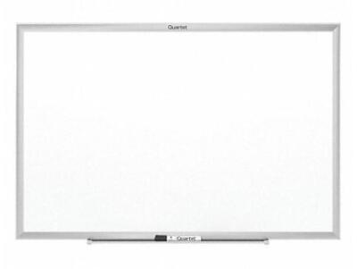 DESCRIPTION (1) QUARTET DRY ERASE BOARD BRAND/MODEL SM538 ADDITIONAL INFORMATION WHITE/GLOSS-FINISH/RETAILS AT $470.00 SIZE 48"H X 96"W THIS LOT IS ON