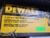 DESCRIPTION: (1) ANGLE GRINDER BRAND/MODEL: DEWALT #34D747 INFORMATION: YELLOW RETAIL$: $261.17 EA SIZE: 9" QTY: 1 - 2