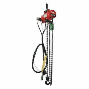 DESCRIPTION: (1) AIR CHAIN HOIST BRAND/MODEL: DAYTON #29XL86 INFORMATION: RED RETAIL$: $3854.51 EA SIZE: 10' QTY: 1