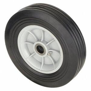 DESCRIPTION: (5) SOLID RUBBER WHEEL BRAND/MODEL: DAYTON #46J874 INFORMATION: BLACK RETAIL$: $54.81 EA SIZE: 10 X 2.75 QTY: 5