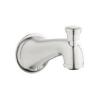 DESCRIPTION: (1) WALL MOUNTED TUB SPOUT DIVERTER BRAND/MODEL: GROHE #603EN0 INFORMATION: BRUSHED NICKEL RETAIL$: $250.00 EA QTY: 1