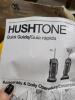 DESCRIPTION: (1) UPRIGHT VACUUM BRAND/MODEL: HOOVER HUSHTONE INFORMATION: GRAY RETAIL$: $455.95 EA QTY: 1 - 3