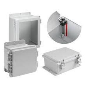 DESCRIPTION: (3) WALL MOUNTED INDUSTRIAL ENCLOSURES BRAND/MODEL: NVENT HOFFMAN #A884PHC INFORMATION: GRAY RETAIL$: $153.00 EA SIZE: MUST COME INSPECT