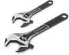 DESCRIPTION: (1) SET OF (2) WIDE JAW ADJUSTABLE WRENCHES BRAND/MODEL: CRESCENT RETAIL$: $32.89 TOTAL SIZE: 6" AND 8" QTY: 1