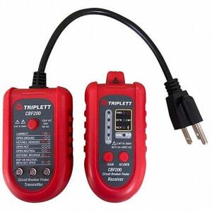 DESCRIPTION: (1) CIRCUIT BREAKER FINDER BRAND/MODEL: TRIPLETT #61KM64 INFORMATION: RED RETAIL$: $84.12 EA QTY: 1