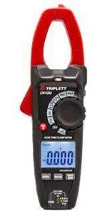 DESCRIPTION: (1) DIGITAL CLAMP METER BRAND/MODEL: TRIPLETT #CM1050 INFORMATION: BLACK RETAIL$: $84.70 EA QTY: 1