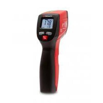 DESCRIPTION: (1) NON-CONTACT LASER THERMOMETER BRAND/MODEL: TRIPLETT #IRT220 INFORMATION: RED RETAIL$: $49.99 EA SIZE: 12:01 QTY: 1