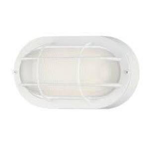 DESCRIPTION: (2) OUTDOOR WALL LIGHTS BRAND/MODEL: WESTINGHOUSE INFORMATION: WHITE RETAIL$: $19.99 EA SIZE: 4-1/4" X 8-1/2" QTY: 2