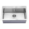 DESCRIPTION: (1) DEEP KITCHEN SINK BRAND/MODEL: KZ KITCHEN #SUS304 INFORMATION: STAINLESS STEEL RETAIL$: $165.99 EA SIZE: 13"W 20"L 12"D QTY: 1