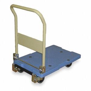 DESCRIPTION: (1) PLASTIC DECK PLATFORM TRUCK BRAND/MODEL: STOCK NUMBER #2TUT3 INFORMATION: BLUE RETAIL$: $311.33 EA SIZE: 330 LB LOAD CAPACITY, 28 IN