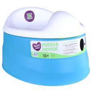 DESCRIPTION: (1) POTTY AND REVEAL POTTY TRAINER BRAND/MODEL: PARENTS CHOICE RETAIL$: $11.94 EA QTY: 1