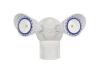 DESCRIPTION: (2) SECURITY LIGHT BRAND/MODEL: WESTGATE INFORMATION: WHITE RETAIL$: $53.78 EA SIZE: 20W QTY: 2