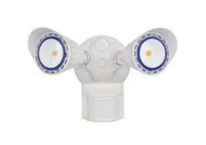 DESCRIPTION: (2) SECURITY LIGHT BRAND/MODEL: WESTGATE INFORMATION: WHITE RETAIL$: $53.78 EA SIZE: 20W QTY: 2