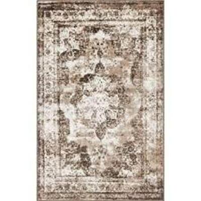 DESCRIPTION: (1) AREA RUG BRAND/MODEL: UNIQUE LOOM INFORMATION: LT BROWN RETAIL$: $40.00 EA SIZE: 3X5 QTY: 1