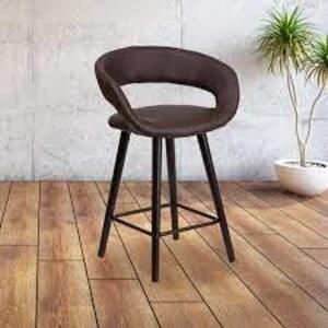 DESCRIPTION: (1) CASE OF (2) COUNTER STOOL BRAND/MODEL: FLASH FURNITURE #CH-152561-BRN-VY-GG INFORMATION: BROWN RETAIL$: $134.97 EA SIZE: 24" QTY: 1