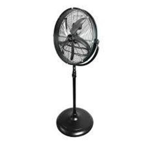 DESCRIPTION: (1) INDUSTRIAL METAL FAN BRAND/MODEL: VIE AIR INFORMATION: BLACK RETAIL$: $80.00 EA SIZE: 20" QTY: 1