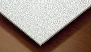 DESCRIPTION: (1) CASE OF (10) STUCCO CEILING TILES BRAND/MODEL: GENESIS #765-66 INFORMATION: WHITE RETAIL$: 100 SIZE: 2X4X3/16 QTY: 1