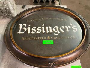 DESCRIPTION: BISSINGERS FRAMED BAR MIRROR QTY: 1