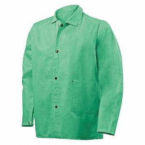 DESCRIPTION: (10) WELDING JACKET BRAND/MODEL: STEINER INFORMATION: GREEN RETAIL$: $43.83 EA SIZE: 44 R QTY: 10