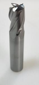 DESCRIPTION: (2) SOLID CARBIDE SQ END MILL BRAND/MODEL: HERTEL 88245907 RETAIL$: 26.2 SIZE: 3/8" 5/8" LOC QTY: 2