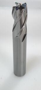 DESCRIPTION: (4) SOLID CARBIDE SQ END MILL BRAND/MODEL: HERTEL 88246152 RETAIL$: $ 46.78 EA SIZE: 1/2", 1" LOC QTY: 4