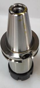 DESCRIPTION: (1) SCAT40/ER32 DUAL DRIVE COLLET CHUCK BRAND/MODEL: SYIC-43.122.32.400 RETAIL$: 201.84 SIZE: 4" QTY: 1