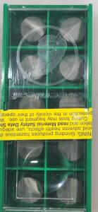 DESCRIPTION: (20) RCGN4V CERAMIC INSERTS BRAND/MODEL: GREENLEAF RCNG-4V T1 RETAIL$: $22.50 PER INSERT QTY: 20