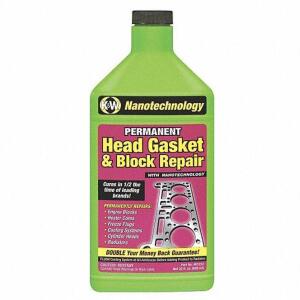 DESCRIPTION: (3) PERMANENT HEAD GASKET AND BLOCK REPAIR BRAND/MODEL: K&W# 5EVY8 RETAIL$: $38.84 EA SIZE: 32 FL OZ QTY: 3