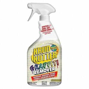 DESCRIPTION: (6) GRAFFITI REMOVER BRAND/MODEL: KRUD KUTTER #784GJ7 RETAIL$: $11.04 EA SIZE: 22 OZ QTY: 6