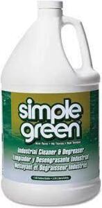 DESCRIPTION: (2) CLEAN AND DEGREASER BRAND/MODEL: SIMPLE GREEN #22C609 RETAIL$: $21.76 EA SIZE: 1 GALLON QTY: 2