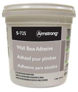 DESCRIPTION: (2) WALL BASE ADHESIVE BRAND/MODEL: ARMSTRONG #G6182276 RETAIL$: $40.74 EA SIZE: 1 GALLON QTY: 2