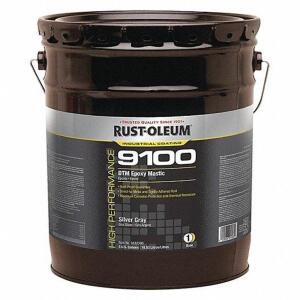 DESCRIPTION: (1) EPOXY MASTIC COATING BASE BRAND/MODEL: RUST-OLEUM #4CH79 INFORMATION: SILVER GRAY RETAIL$: $647.39 EA SIZE: 5 GALLON QTY: 1