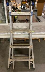 17' TELESCOPING MULTI POSITION LADDER