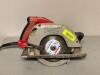 6.5" CORDED CIRCULAR SAW - 3