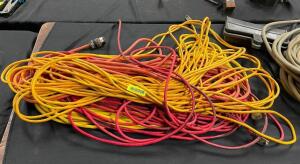 (3) - HEAVY DUTY ELECTRICAL CORDS