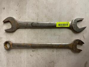 (2) - HEAVY DUTY WRENCHES