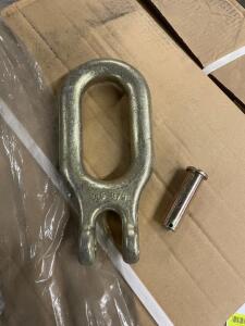 (10) 6/8 G70 OVAL CLEVIS END LINKS