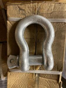 (10) 1 1/8" SCREW PIN ANCHOR SHACKLES