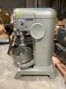 DESCRIPTION: HOBART 60 QUART PLANETARY MIXER W/ ATTACHMENTS SHOWN (SEE PHOTOS) BRAND / MODEL: HOBART H-600 ADDITIONAL INFORMATION 200 VOLTS, 60 HZ, 17 - 2